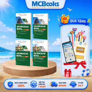 Sách - Combo Giáo trình Hán ngữ BOYA Sơ cấp 1 & Sơ cấp 2 – Phiên bản 3 (Giáo trình+Sách bài tập)mới nhất 2025