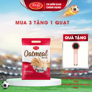 Bánh Yến mạch Richy túi 206-220-250g Mini Bite (Sữa/Phô Mai)
