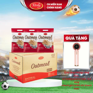 Thùng Bánh Yến Mạch Richy Mix vị (10 phô mai 10 sữa)