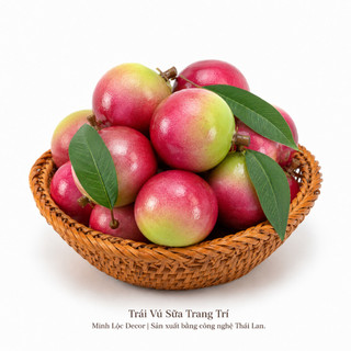 Trái Vú Sữa trang trí | Trái Cây Nhựa foam, Trái Cây trang trí, Trái Cây Mô Hình