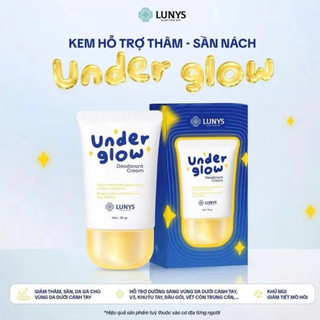 Kem Dưỡng Trắng Nách Lunys Under Glow Chính Hãng Hỗ Trợ Mờ Thâm, Khử Mùi Dùng Cho Nách Bikini Khuỷu Tay 30g