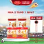 Combo 4 bánh kenju kem dẻo và kenju gà phô mai 2 lớp