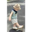 Bộ Bé Trai Áo Ba Lỗ Quần Short Sọc Style Hàn Quốc Cotton Mềm Mát 7-17kg A45