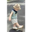 Bộ Bé Trai Áo Ba Lỗ Quần Short Sọc Style Hàn Quốc Cotton Mềm Mát 7-17kg A45
