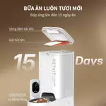 Máy Nhả Hạt Cho Chó Mèo, Máy Cho Chó Mèo Ăn Tự Động PETKIT Yumshare Solo 2 Bản Quốc Tế — ảnh 2