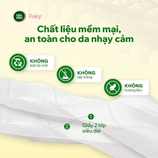 Giấy Rút Lụa  Fairy Classy Cao Cấp 2 Lớp Siêu Mềm Mại, Thấm Hút Tốt - Gói 280 Tờ