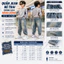 Quần Jeans Dài Bé Trai Cắt Rách Chất Bò Mềm Co Giãn Lưng Thun Thời Trang Cá Tính 6-15 Tuổi