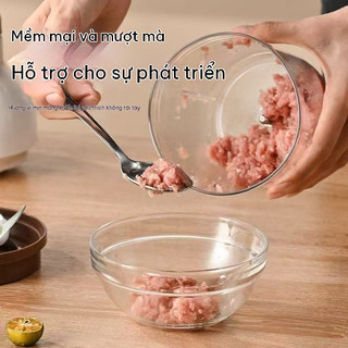 Máy xay chất lượng cao, máy xay thịt đa năng, công suất 350W, dung tích 750ml, có thể xay thịt, trái cây, rau củ.