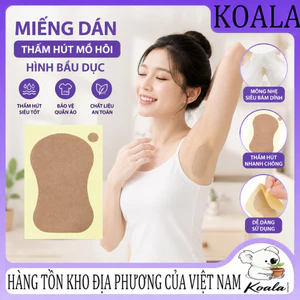 Miếng thấm mồ hôi hình quả bầu, siêu thấm hút, chống mồ hôi và khử mùi, vô hình và thoáng khí.