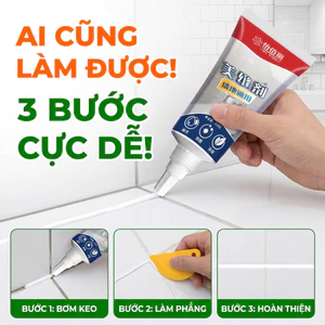 🏠 Keo chít mạch gạch nhà tắm 250ml | 🦠 chống nấm mốc, 💧 chống nước, bám dính tốt, bền màu lâu dài