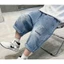 Quần Ngố Jean Bé Trai Form Rộng Hot Trend Chất Bò Mềm Thoáng Mát Cá Tính 6-15 Tuổi