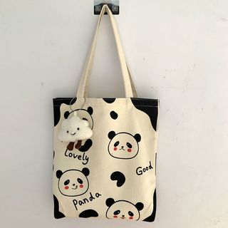 Túi Vải Canvas Hoạt Hình Nữ Sinh Dễ Thương MEILI STORE