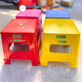 Combo 5/8/10 Ghế nhựa lùn Khôi Nguyên - Hùng Home