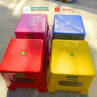Combo 5/8/10 Ghế nhựa lùn Khôi Nguyên - Hùng Home