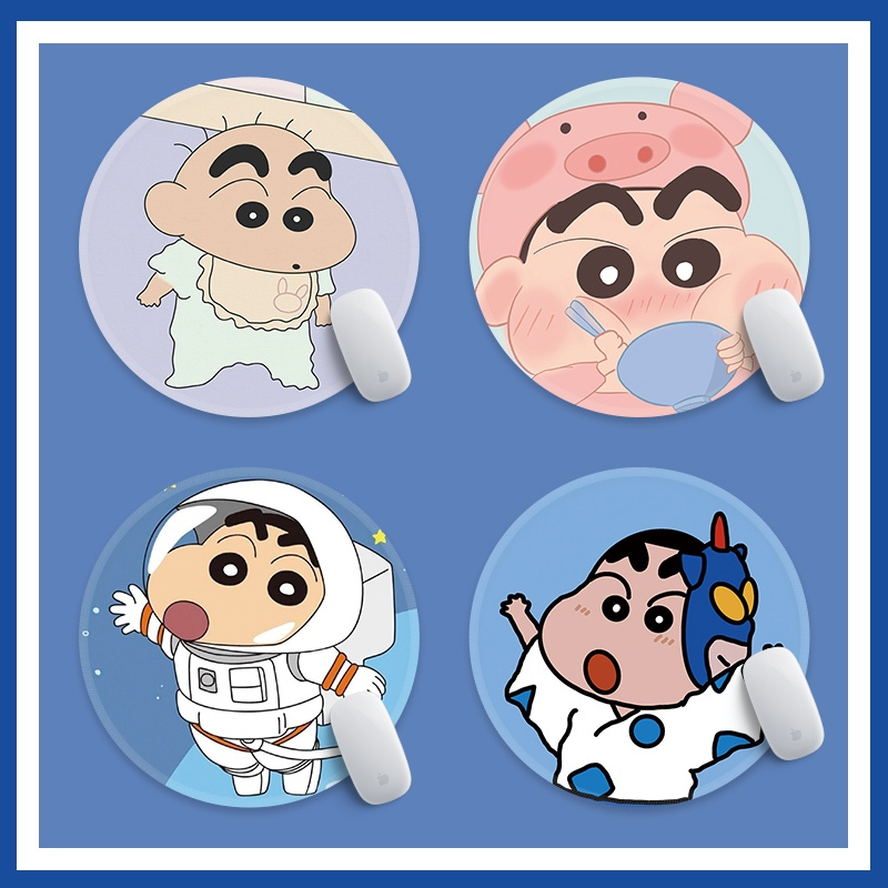 Lót Chuột Máy Tính Hoạt Hình Shinnosuke Dễ Thương, Bàn Di Chuột Cute MUN STORE LOTCHUOTTV11