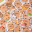 SET 50 STICKER CAPYBARA DÁN MŨ BẢO HIỂM, ĐIỆN THOẠI, LAPTOP