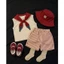 Set Đồ Bé Trai Hàn Quốc [Kèm Khăn Quàng Cổ] Áo Ba Lỗ Quần Short Sọc Siêu Đáng Yêu 7-17kg A45 A45