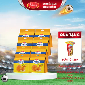 Combo 8 Bịch Bánh Mì Hoa Cúc Ngàn Lớp, Bịch 3 Bánh,Bánh kẹo richy