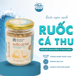 Ruốc Cá Thu - Ruốc Ngon Sạch Thảo Nguyên Thơm Ngon Bổ Dưỡng hộp 150g
