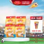 Combo 4 bịch bánh Karo Gấu chà bông nhân phô mai béo ngậy, HSD 45 ngày - cân nhắc khi đặt SLL