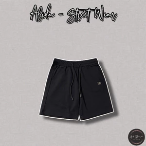 ⚡️[Hight Quality] Quần Shorts Nam D1H Black Quần Đùi - Điểm Nhấn Tag Phối Chữ Chảy Cao Cấp