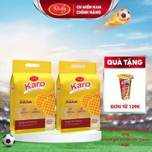 Combo 2 Túi Bánh Karo Richy Bơ Trứng Giòn 150g