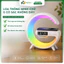 Loa Thông Minh G63 Kèm Đèn LED Và Đồng Hồ Sạc Không Dây Âm Thanh Vòm 360 Độ Hiện Đại