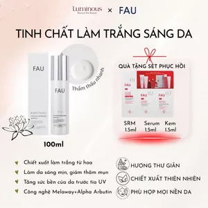 Tinh chất dưỡng da sáng mờ thâm, trắng mướt mịn FAU Spotlight Whitening Ampoule (100ml)