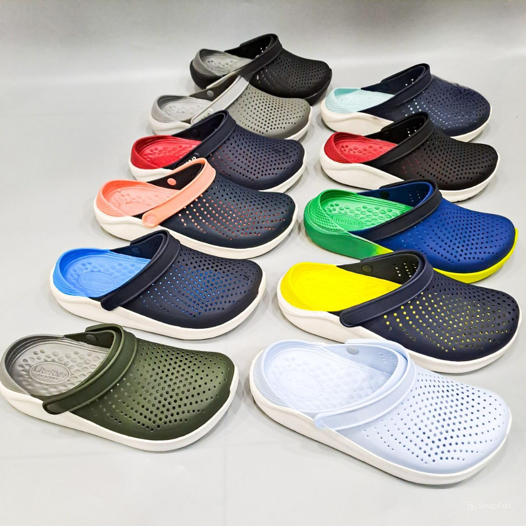 Dép literide clogs unisex cao cấp, dép sục literide nam nữ loại 1 êm bền, keo tốt, nhựa EVA kháng khuẩn | BigBuy360 - bigbuy360.vn