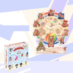 Đồng Hồ Để Bàn Trang Trí Shin, Capybara, Sanrio Dễ Thương MUN STORE DONGHOSHIN79