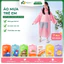 Set 7 Chiếc Áo Mưa Giấy Siêu Dai Gấp Gọn Có Thể Tái Sử Dụng, Áo Mưa 1 Lần Cho Trẻ Em Xinh Xắn