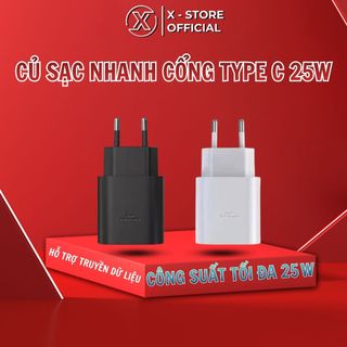 Sạc cấp tốc 25W PD PPS cho Samsung, sạc siêu nhanh cho dòng điện thoại Samsung CSSS25W