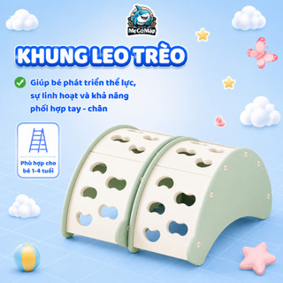 Bập Bênh Cầu Vồng Cho Bé PAKEY 4in1 Mới 2026, Bập Bênh Đa Năng Kèm Đệm Ngồi Êm Ái, Nhựa Nguyên Sinh An Toàn - RH05