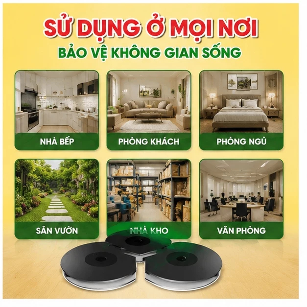 🐜Mồi diệt kiến 2in1🐜 Hộp 6 bẫy diệt kiến, tiêu diệt tổ kiến, đuổi kiến trong nhà, công thức đậm đặc, dễ sử dụng.