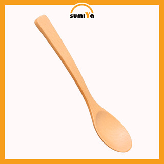 Muỗng Nĩa Gỗ Beech Gỗ Tự Nhiên Muỗng Cà Phê, Muỗng Ăn Cơm SUMIYA