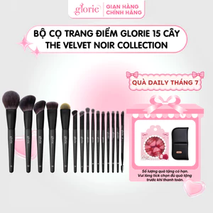 Bộ Cọ Makeup Glorie 15 Cây The Velvet Noir Collection