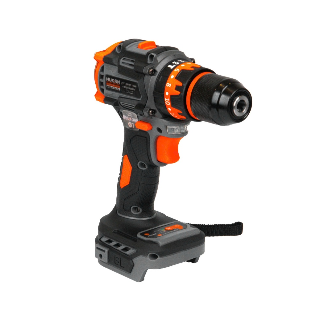 Thân Máy Khoan HUKAN G1-CDDL1046 | 21V - Đầu Kẹp 10MM - Lực Siết 45N.m | Động Cơ Không Chổi Than | Đảo Chiều Linh Hoạt