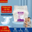 Giảm giá 40% Combo 10/20/40 miếng Bỉm dán/quần người lớn ， 30-85Kg,sizeM/L/XL, thấm hút 2500ml,giá tiết kiệm
