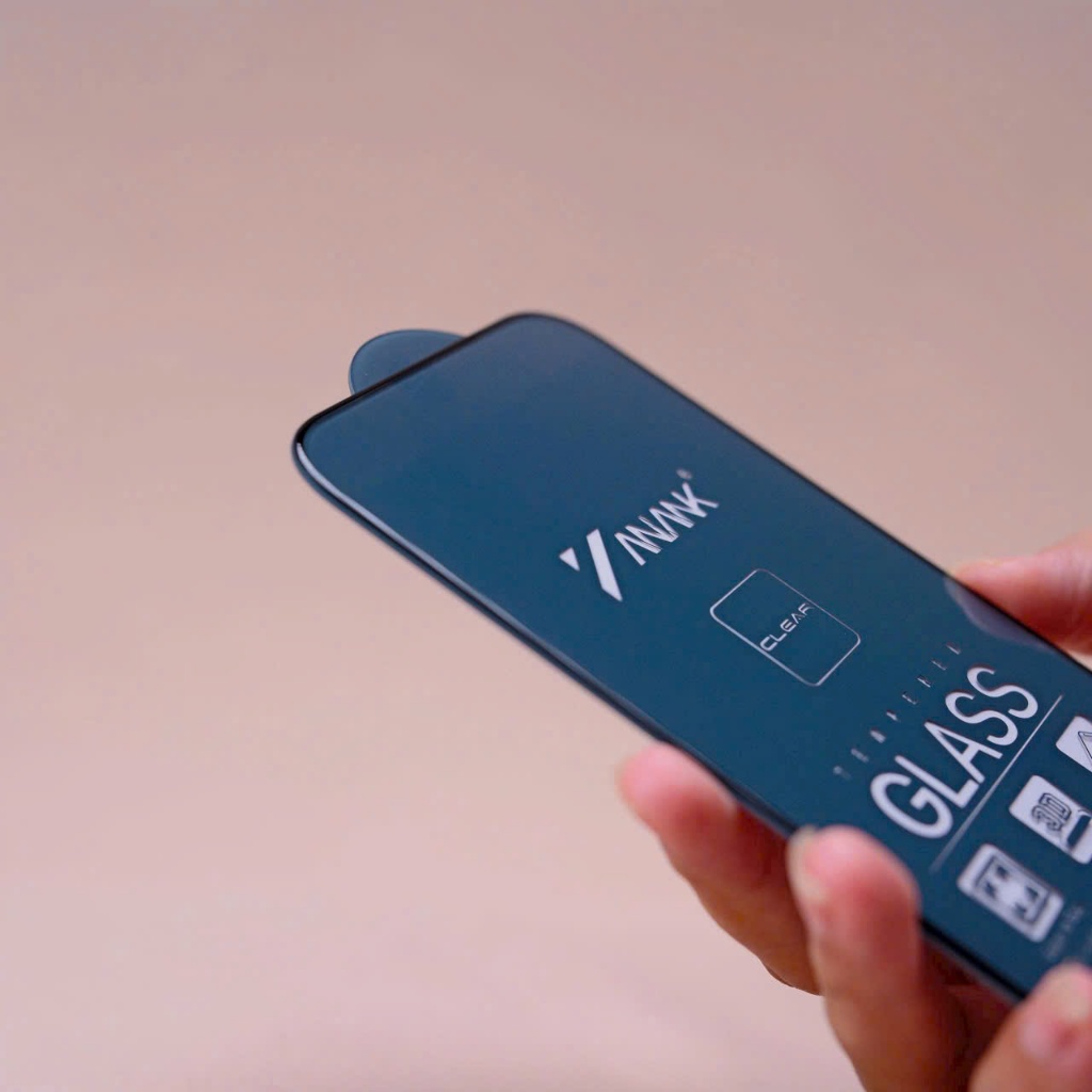 Kính cường lực ANANK 3D ko lẹm viền chống bám mồ hôi vân tay chống trầy xước dành cho iphone 16 promax 17 pro 17 promax