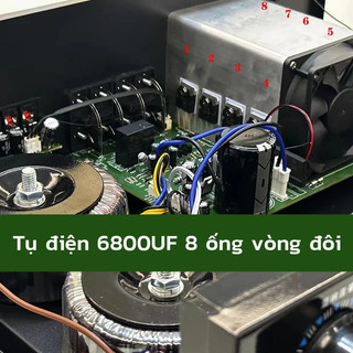 Starklok AV-999BT amply bluetooth karaoke 1200W biến áp vòng kép âm thanh 7.1 gia đình
