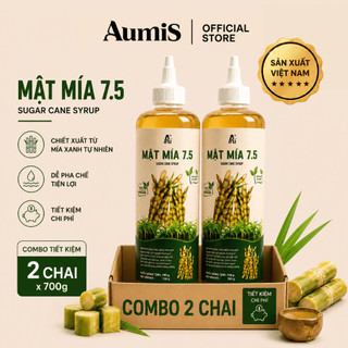 Combo 2 Chai Mật Mía Aumis 500ml – Lên Màu Đẹp, Ngọt Hậu, Nguyên Liệu Nấu Ăn, Làm Bánh Chuẩn Bếp