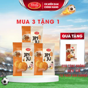 Bánh gạo Richy Jinju Gold hương vị Ganjang mật ong 100g