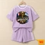 Set Bộ Short Thun 3 Sọc Phom Rộng World Cup Nhiều Màu Trendy - Tự Do Ăn Mặc Theo Gu Riêng
