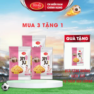 Bánh Gạo JINJU RICHY muối hồng Gói 134,4g