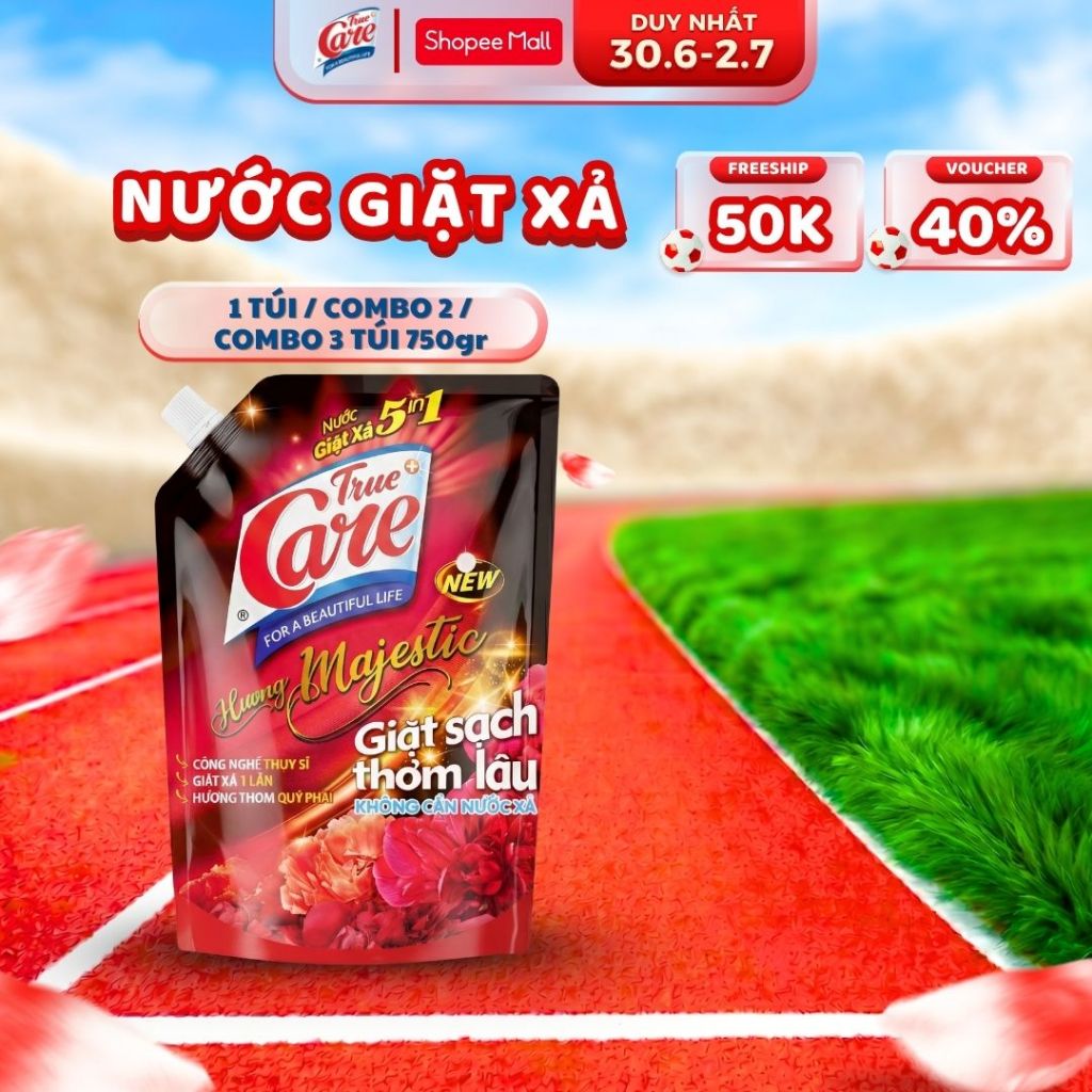 [HD] Túi Nước GIặt Xả True Care 5in1 750gr