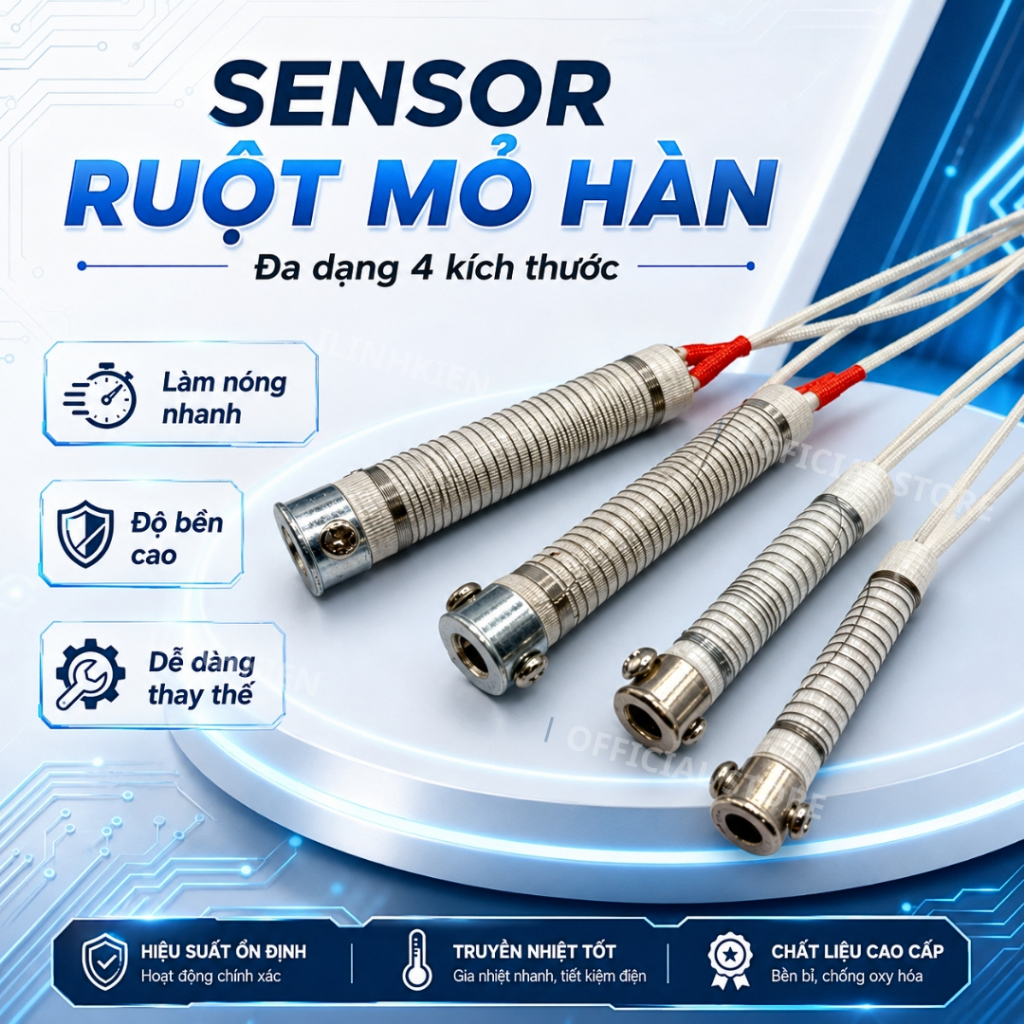 Sensor ruột mỏ hàn 40W/ 60W/ 80W/ 100W chính hãng ilinhkien