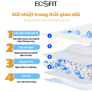 Túi chườm gel nóng lạnh đa năng SOFTGEL hỗ trợ phục hồi sau tập luyện, chấn thương, kèm dây cố định
