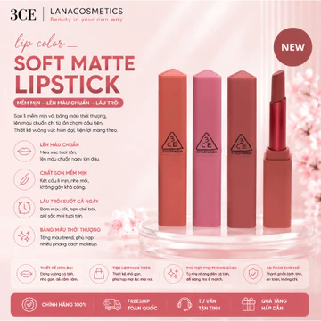 Son thỏi 3ce Stylenanda Sketchstick - 5g
