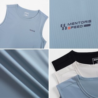 Áo Tanktop Nam MENTORIS Premium Activewear, Form Thể Thao, Co Giãn Linh Hoạt, Thoáng Mát MTT2601