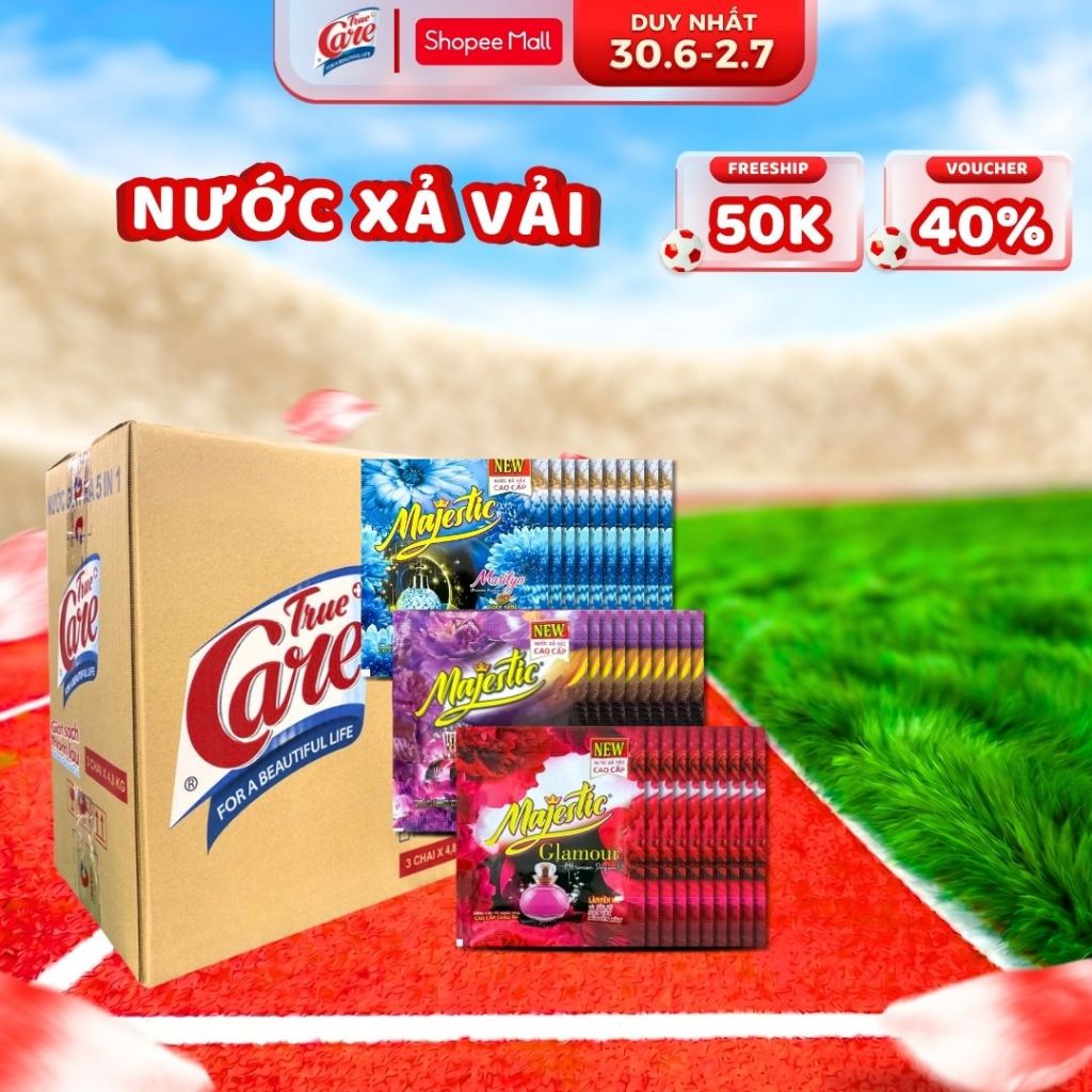 Thùng Nước Xả Vải True Care Majestic (20 - 40 Dây xả)